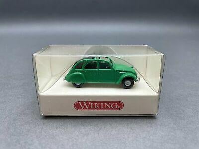 CITROËN 2CV Verte 1/87 HO WIKING Made in Germany Neuve+Boite, Hobby & Loisirs créatifs, Voitures miniatures | 1:87, Neuf, Voiture