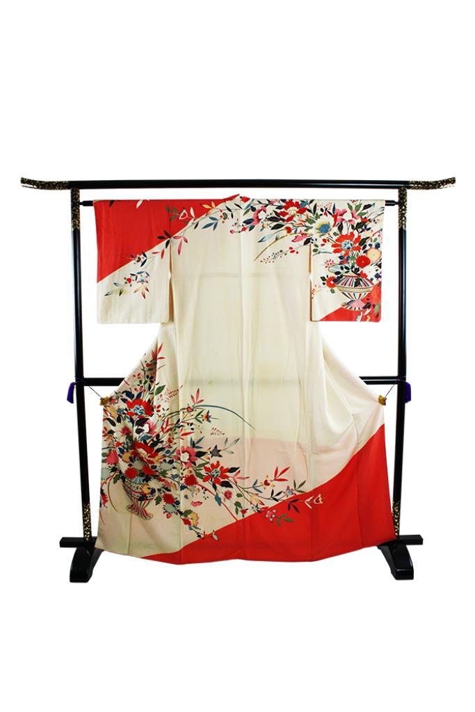 Acheter un kimono japonais, Taille 38/40 (M), Autres couleurs, Vintage, Porté