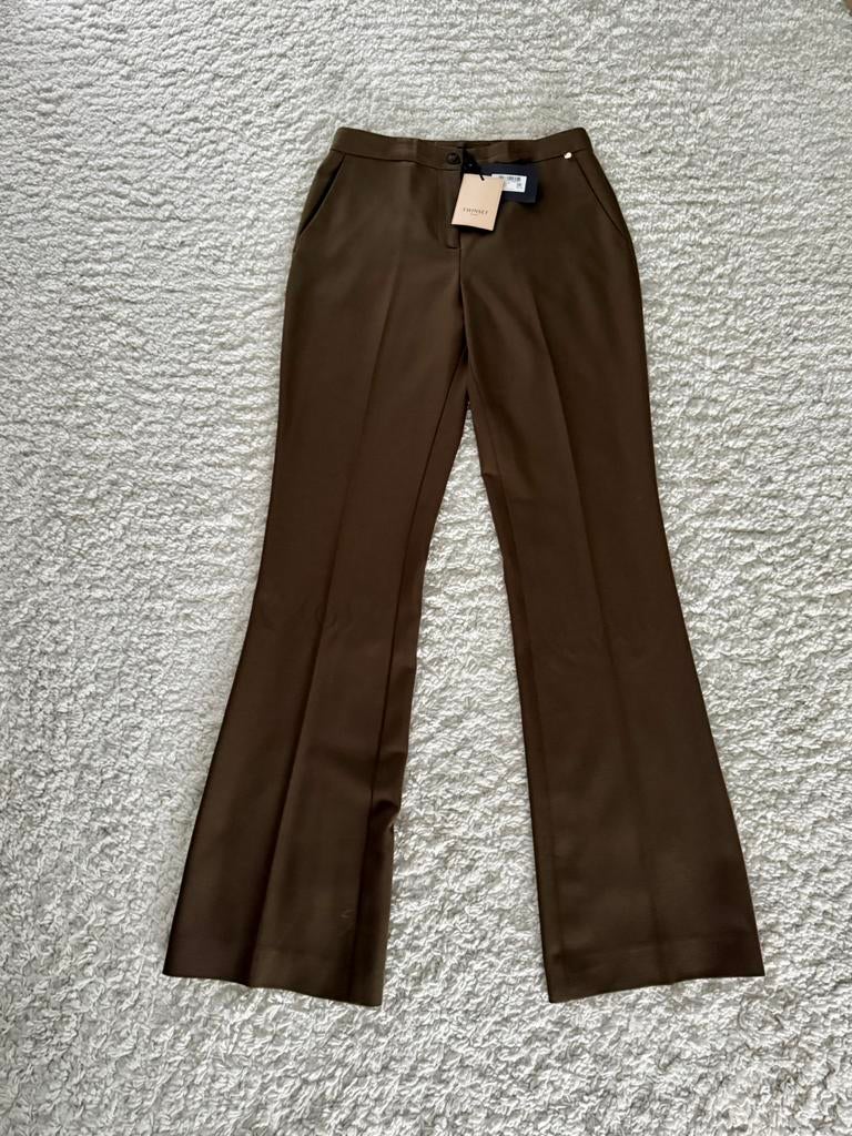 Pantalon Twinset, Neuf, Taille 38/40 (M), Enlèvement ou Envoi, Brun