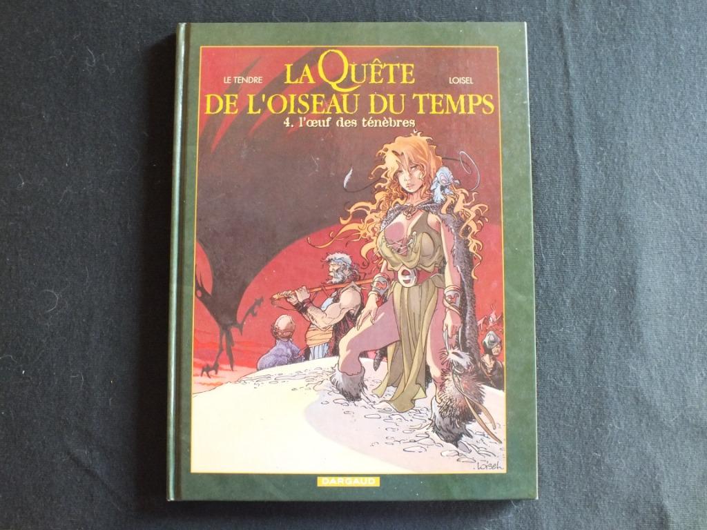 ZOEKTOCHT NAAR DE TIJDVOGEL (2 ALBUMS/1 EO) DARGAUD, Boeken, Complete serie of reeks, Ophalen of Verzenden, Gelezen, LE TENDRE - LOISEL