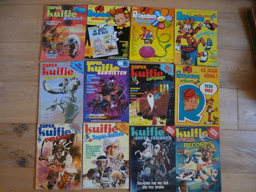 SUPER KUIFJE  /  ROBBEDOES + enz., Boeken, Meerdere stripboeken, Ophalen of Verzenden, Zo goed als nieuw