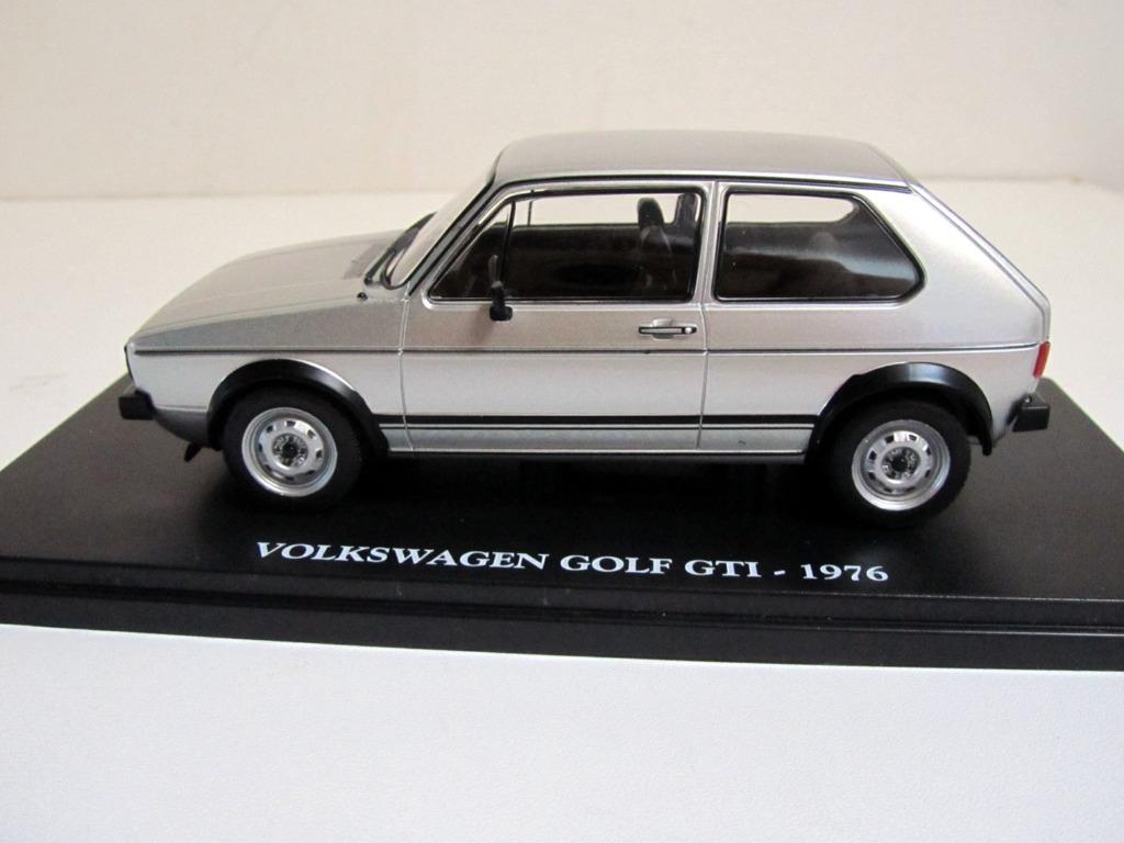Volkswagen Golf GTI 1976, gris (1:24), Enlèvement ou Envoi, Neuf, Voiture, Autres marques