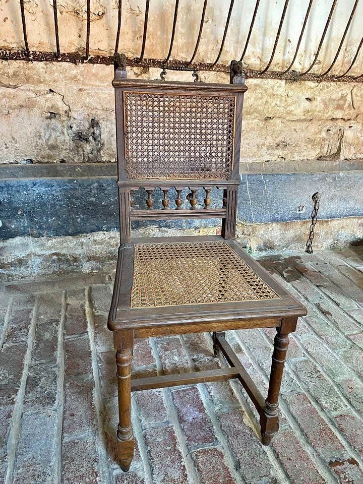 Chaises anciennes en bois, Huis en Inrichting, Ophalen, Gebruikt, Hout, Vijf, Zes of meer stoelen