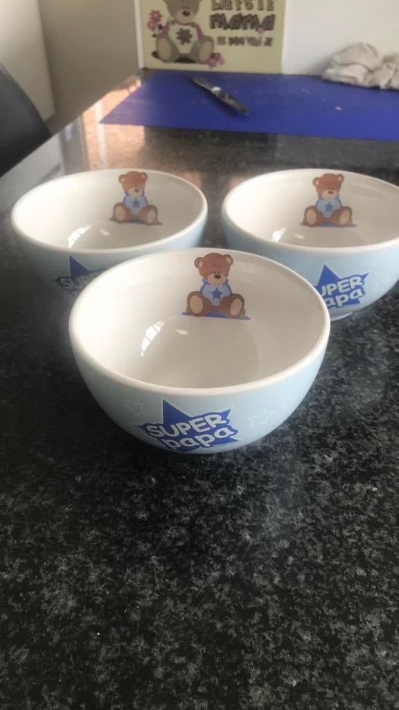 Kom soepkom super papa, Antiek en Kunst, Ophalen of Verzenden