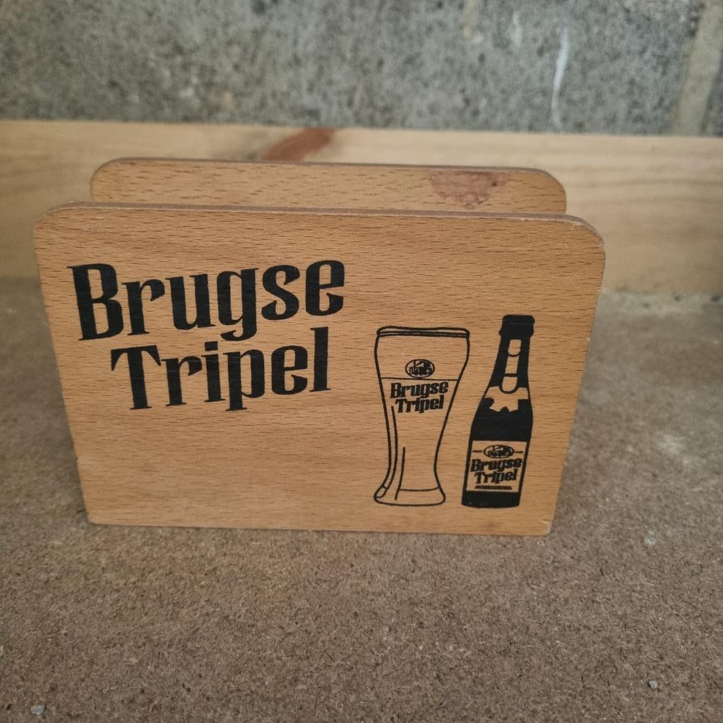 Porte carton Brugse Tripel, Verzamelen, Ophalen of Verzenden, Gebruikt, Overige typen, Overige merken