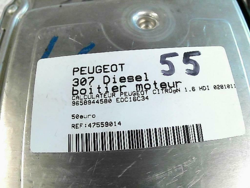 Boitier moteur Peugeot 307 1.6 HDi  (55), Enlèvement ou Envoi, Utilisé, Peugeot