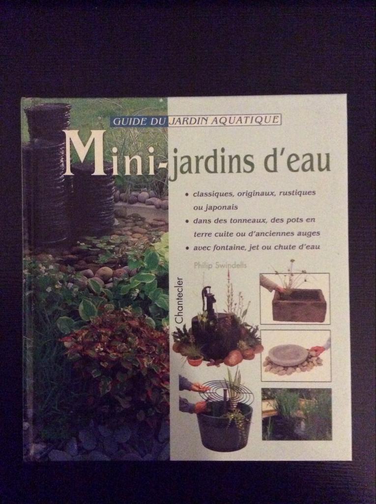Mini jardin d’eau, Comme neuf