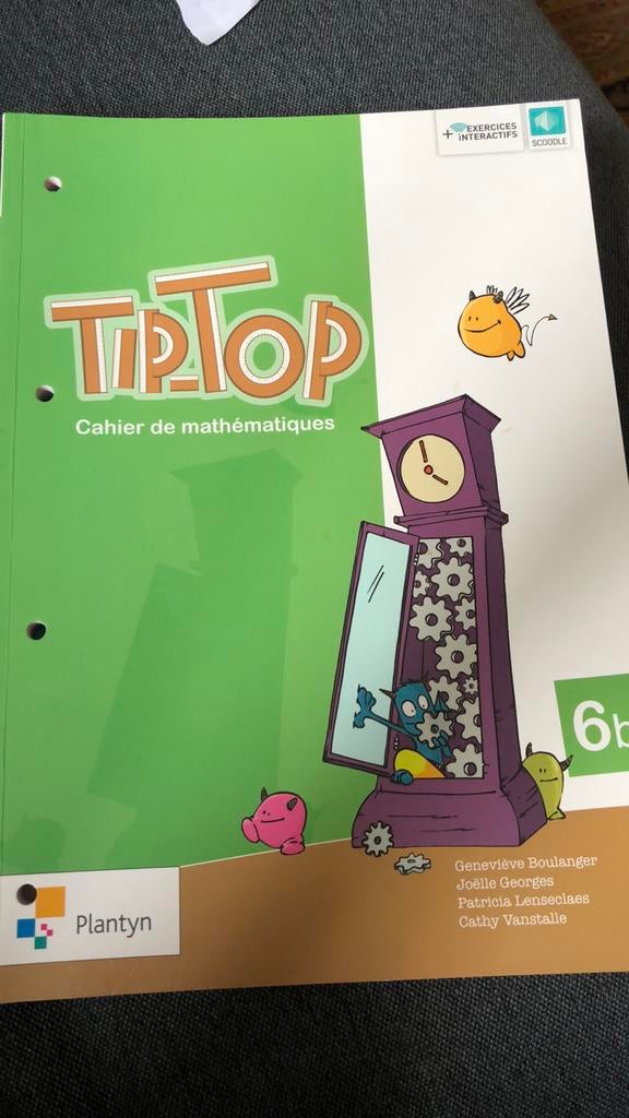 Tip top 6b cahier de mathématiques, Hobby en Vrije tijd, Ophalen of Verzenden, Zo goed als nieuw