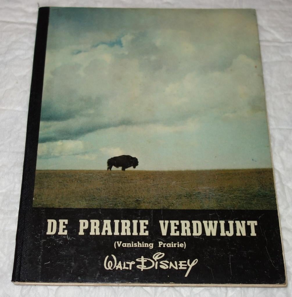 Prentenalbum De prairie verdwijnt (La Vache Qui Rit)., Ophalen of Verzenden, Gelezen, Walt Disney., Prentenboek