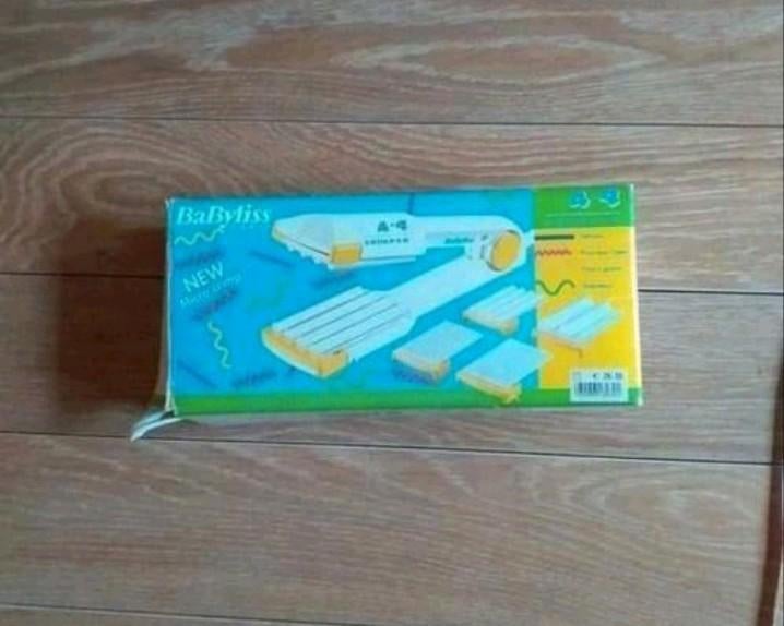 Babyliss 4-in-1 krimptang 4x4, Ophalen of Verzenden, Gebruikt, Haarverzorging