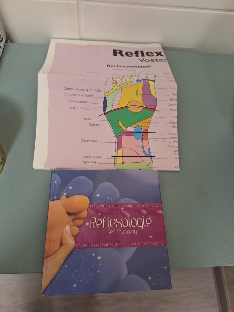 Voet reflexologie boekje, Boeken, Ophalen of Verzenden, Zo goed als nieuw