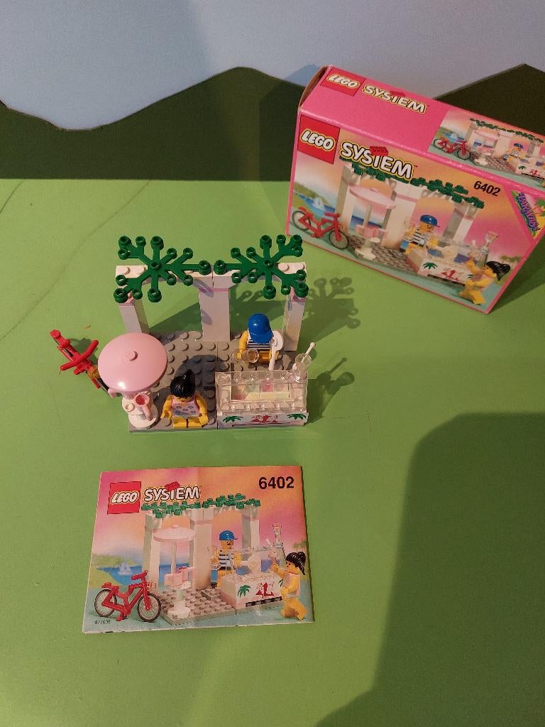 Lego 6402 Paradisa Le marchand de glaces., Enlèvement ou Envoi, Utilisé, Ensemble complet, Lego