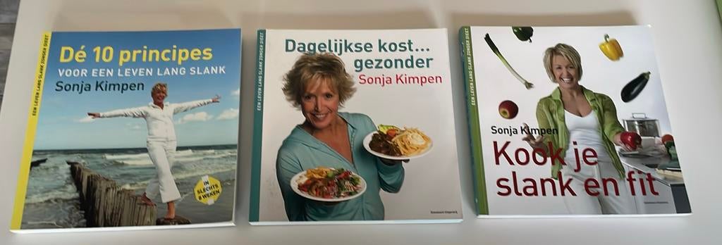 Sonja Kimpen boeken gezond koken, Boeken, Ophalen of Verzenden, Gelezen, Dieet en Voeding, Sonja Kimpen
