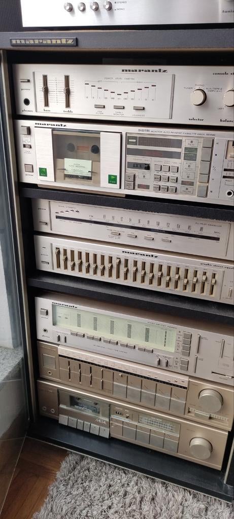 Marantz lot magnifique vintage doré, Enlèvement ou Envoi, Comme neuf