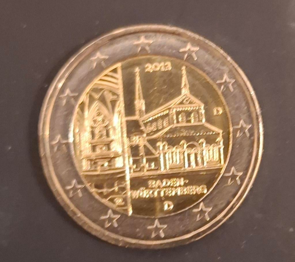 2 euros Allemagne 2013. Bade-Wurtemberg Atelier D, Enlèvement ou Envoi, Allemagne, 2 euros, Monnaie en vrac