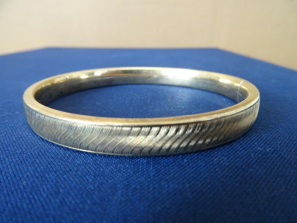 Vergulde armband vintage armband verguld Gold Silber 25/000, Handtassen en Accessoires, Antieke sieraden, Ophalen of Verzenden