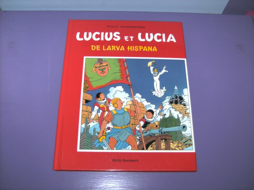 Stripboek: lucius et lucia.  (latijnse uitgave 1997), Boeken, Eén stripboek, Ophalen of Verzenden, Gelezen
