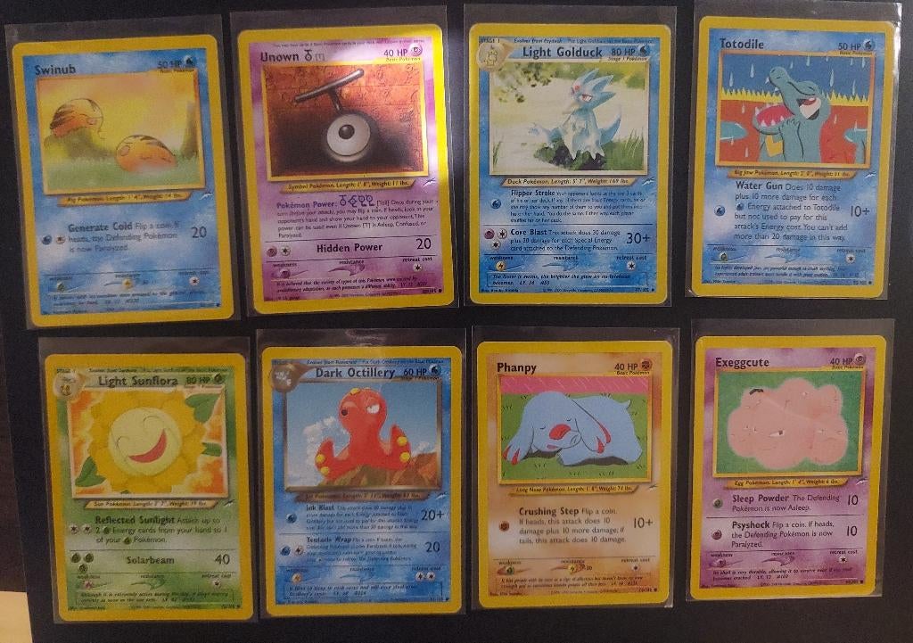 Pokemon neo destiny kaarten, Hobby en Vrije tijd, Verzamelkaartspellen | Pokémon, Ophalen of Verzenden, Gebruikt, Meerdere kaarten