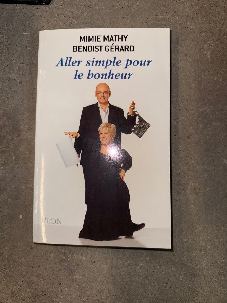 Biographie Aller simple pour le bonheur Mimie Mathy, Livres, Enlèvement ou Envoi, Neuf