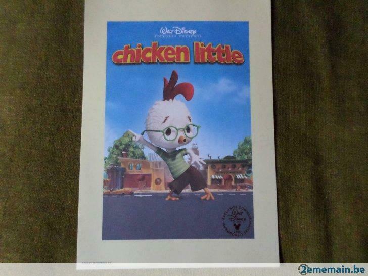 Disney lithographie Chicken little ., Neuf
