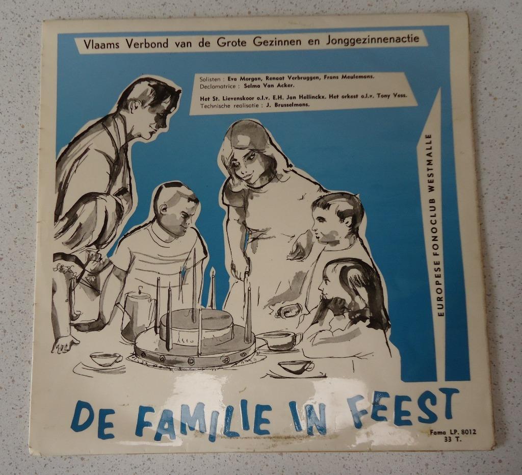 10" LP Sint-Lievenskoor Van Antwerpen De Familie in Feest., Enlèvement ou Envoi, Utilisé, 12 pouces, Autres genres