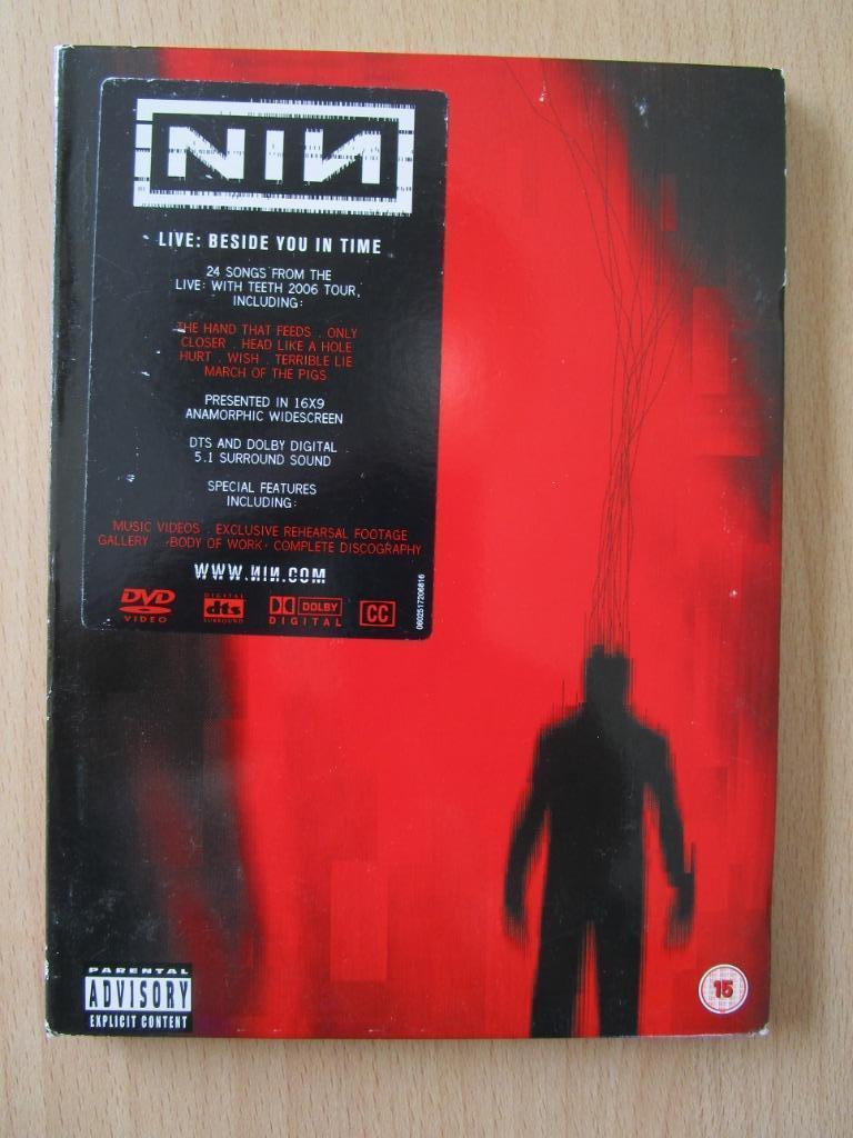 NINE INCH NAILS = LIVE : BESIDE YOU IN TIME (LIVE DVD), Alle leeftijden, Ophalen of Verzenden, Zo goed als nieuw, Muziek en Concerten