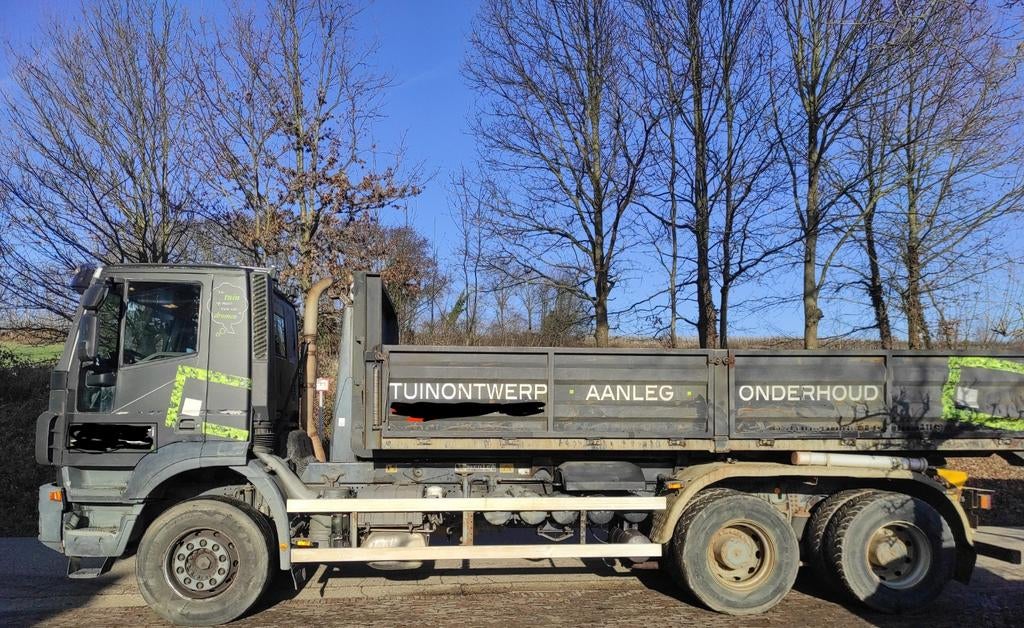 Iveco trakker 6x4 containersysteem.  Gerobotiseerde automaat, Automaat, Iveco, Overige kleuren, Diesel