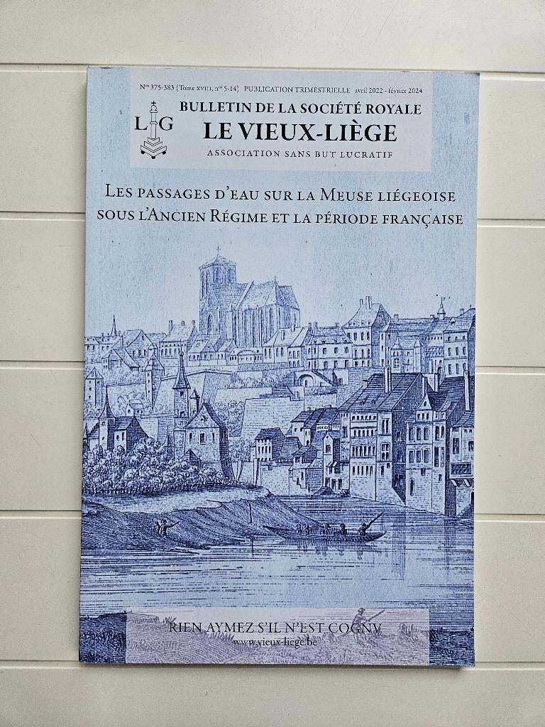De waterpassages op de Maas in Luik onder de Ancien Rége, Boeken, Geschiedenis | Nationaal, Zo goed als nieuw, Ophalen of Verzenden