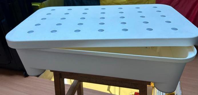 Marche pied , rangement design IKEA niels Gammelgaard, Enlèvement ou Envoi, Comme neuf