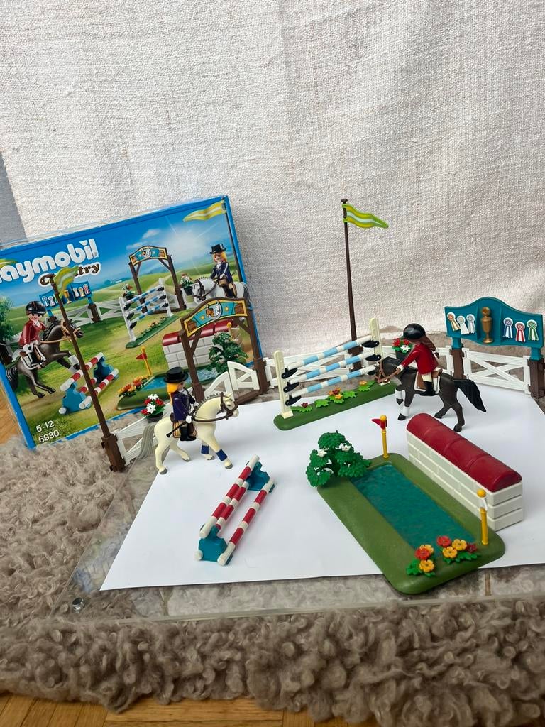 6930 Playmobil country hindernisenparcours, Ophalen of Verzenden, Nieuw, Complete set