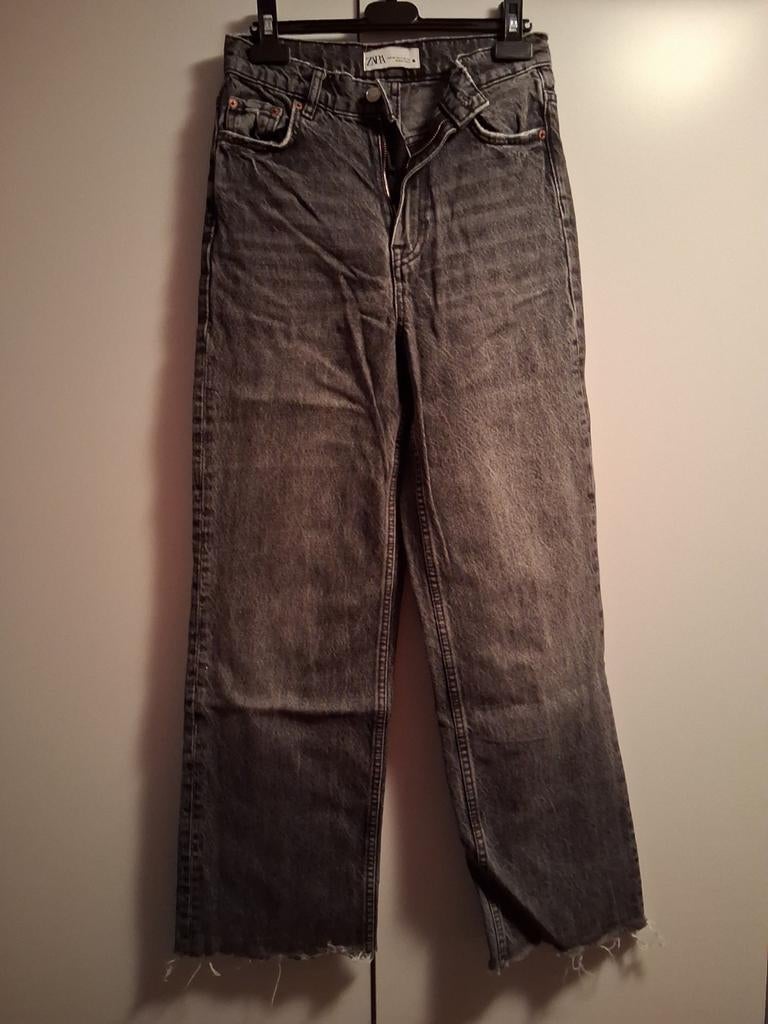 Zara zwart/grijs, Zara, Overige jeansmaten, Ophalen of Verzenden, Zo goed als nieuw