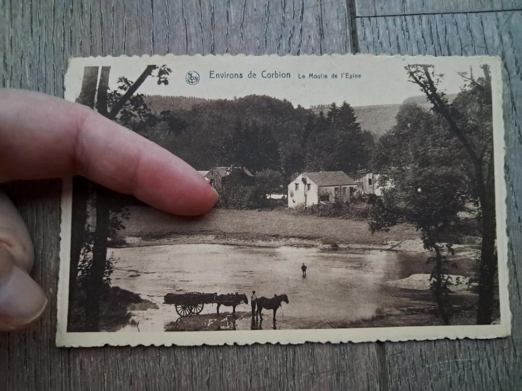 Ancienne puissance décrite : la région de Corbion, le moulin, Enlèvement ou Envoi