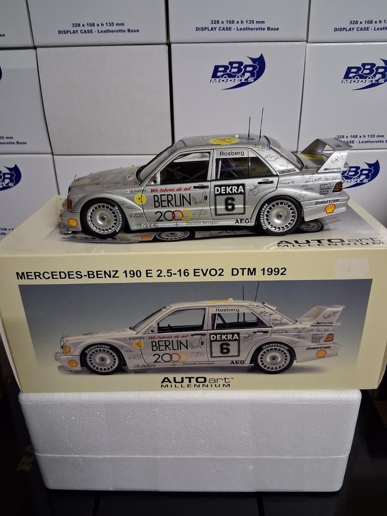 Mercedes-benz 190E 2,5-16 Evo2 DTM 1992, Ophalen, Zo goed als nieuw, Auto, Autoart