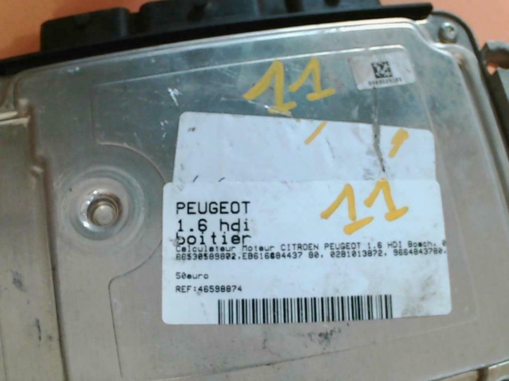 Boitier moteur Peugeot 1.6 HDi  (11), Autos : Pièces & Accessoires, Enlèvement ou Envoi, Utilisé, Peugeot