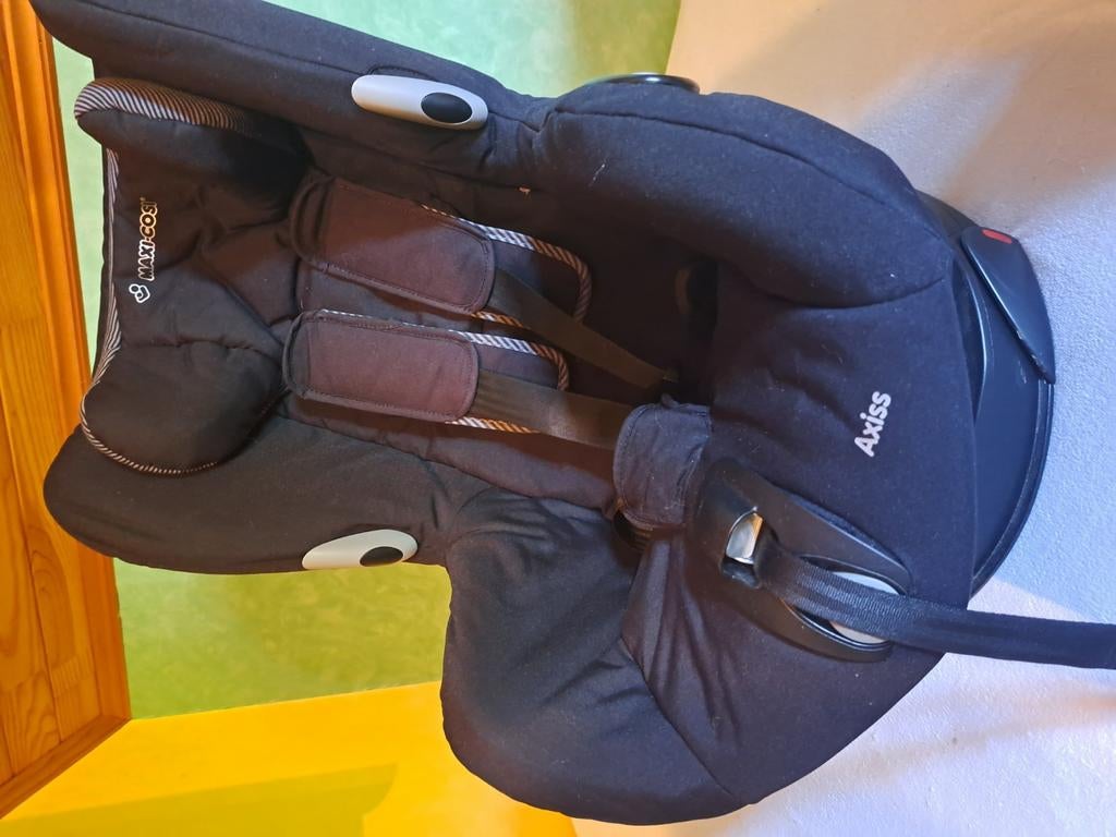 Autostoel maxi cosy assix + blauwe hoes + maxi cosy pocket, Ophalen, Zo goed als nieuw, Maxi-Cosi, Autogordel