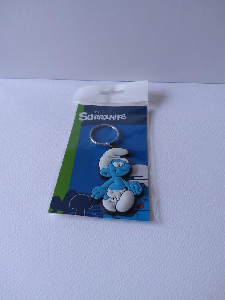 Smurf sleutelhanger, Verzamelen, Smurfen, Ophalen of Verzenden, Nieuw
