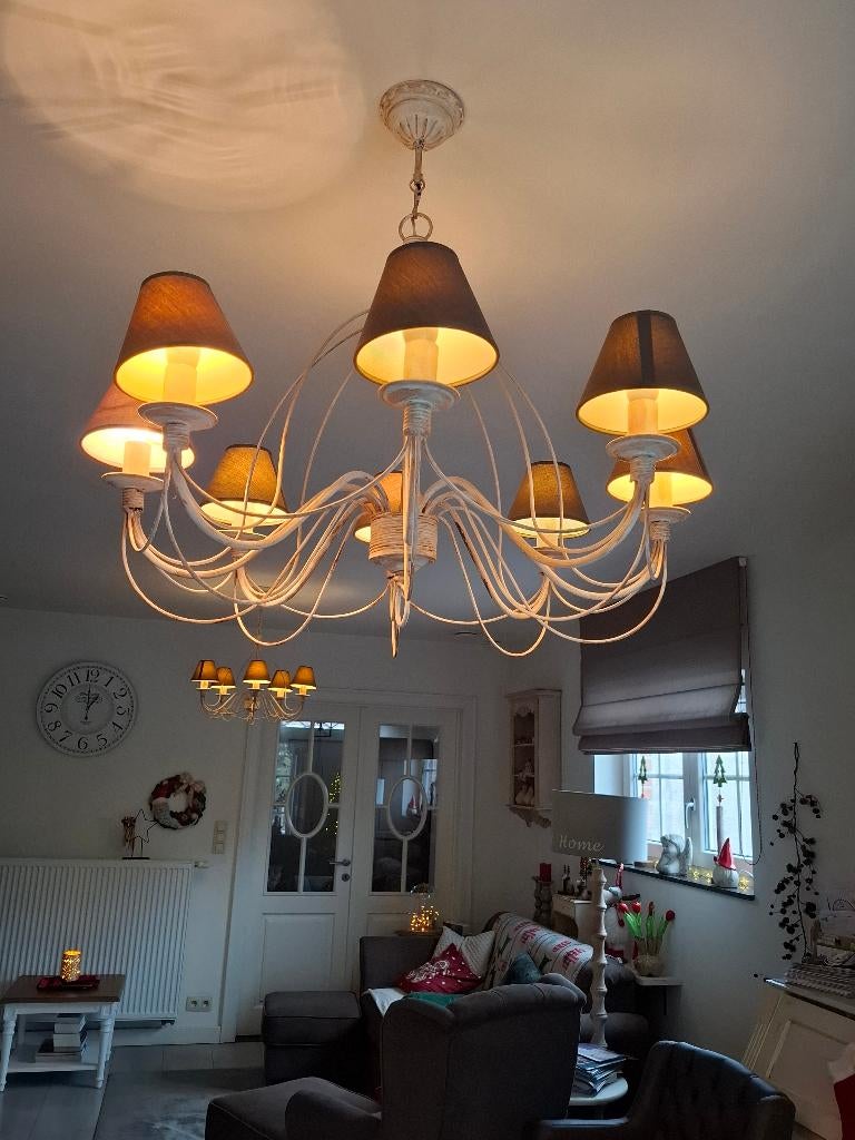 Landelijke hanglampen, Huis en Inrichting, Ophalen, Gebruikt, Metaal, Landelijk