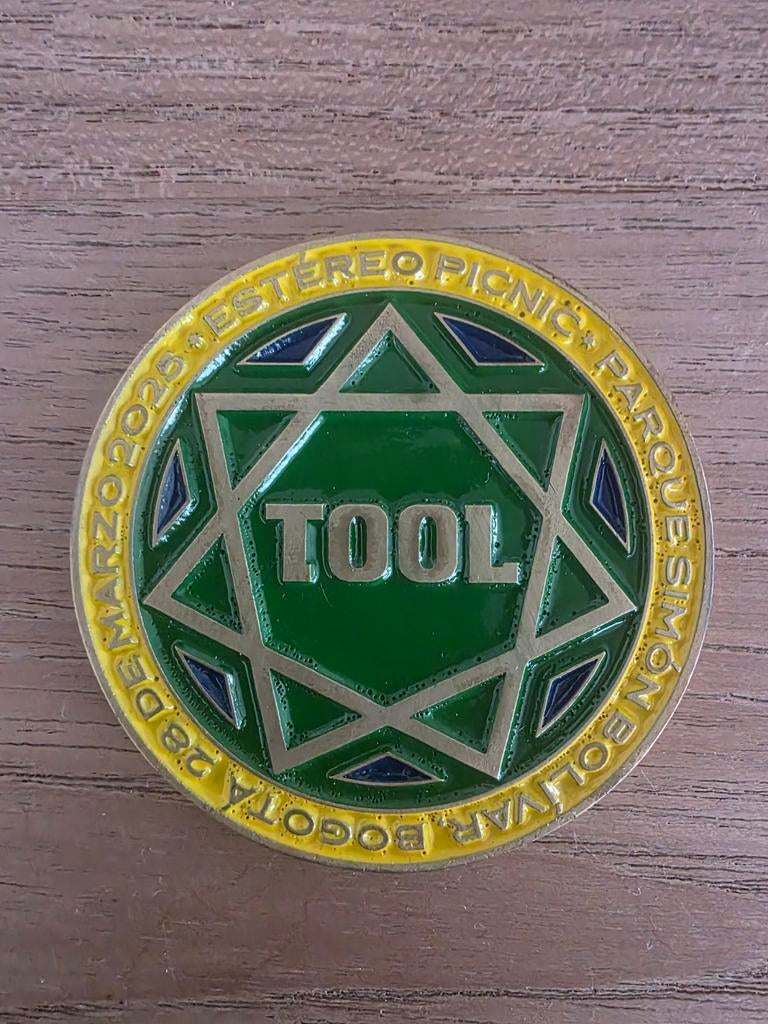 Pièce de collection TOOL, Enlèvement
