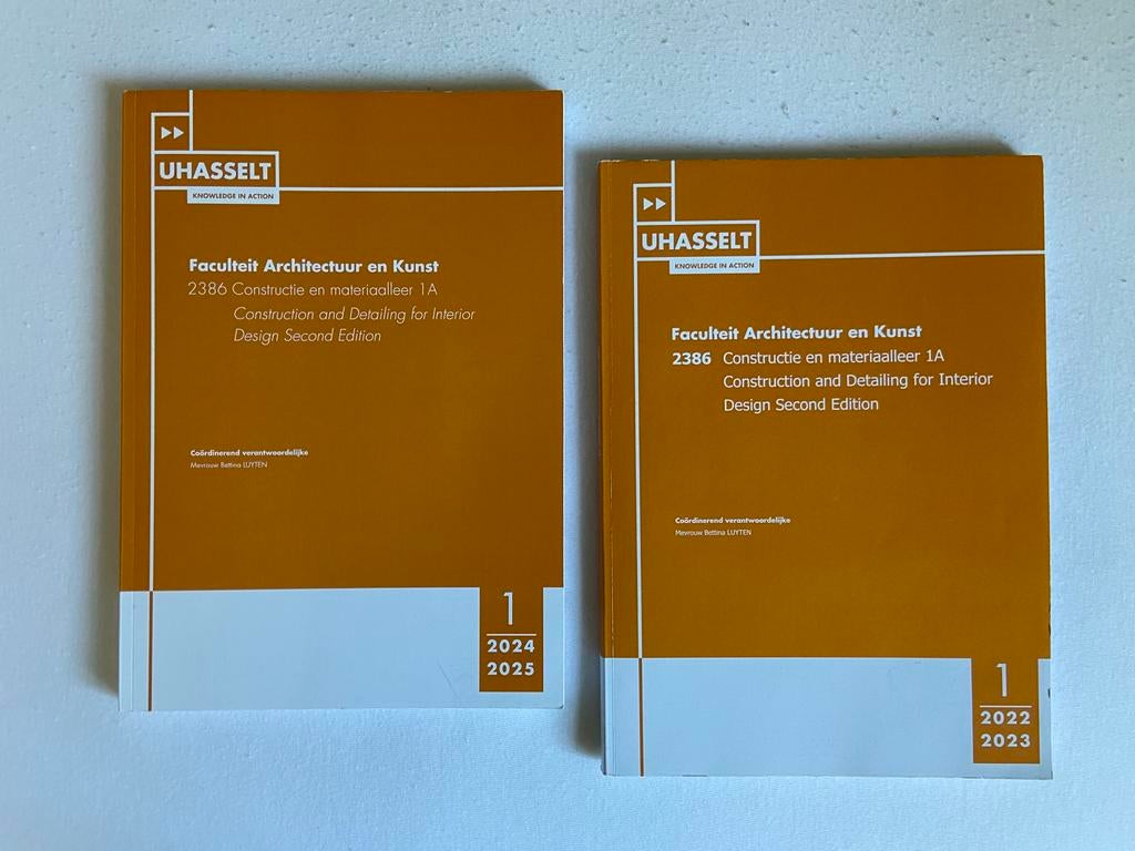 UHasselt cursus - constructie en materiaalleer 1A, Boeken, Studieboeken en Cursussen, Ophalen of Verzenden, Nieuw, Hoger Onderwijs