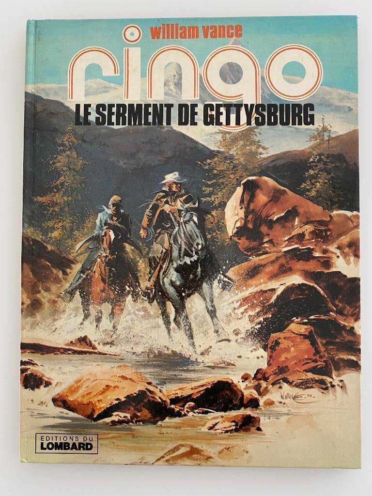 Ringo 2 Le serment de Gettysburg William Vance 1980, William Vance, Enlèvement ou Envoi, Une BD, Utilisé