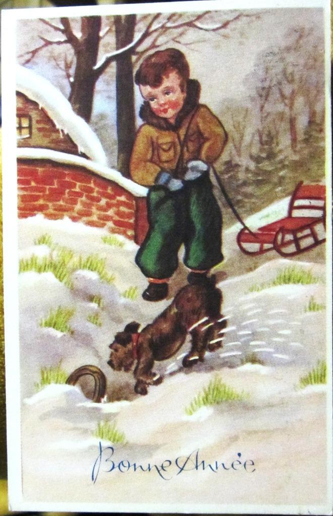 FANTASIEKAART KINDEREN  1953, Enlèvement ou Envoi, 1940 à 1960, Affranchie, Enfants