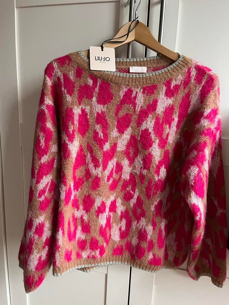 Liu-Jo stijlvolle winterse pull - size S - new, Kleding | Dames, Liu Jo, Nieuw, Ophalen of Verzenden, Roze