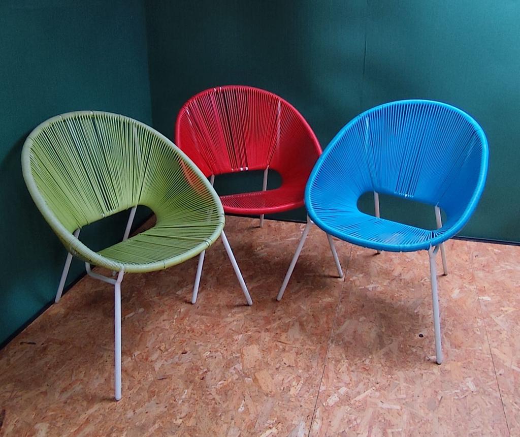 retro.vintage spaghetti stoelen, Enlèvement