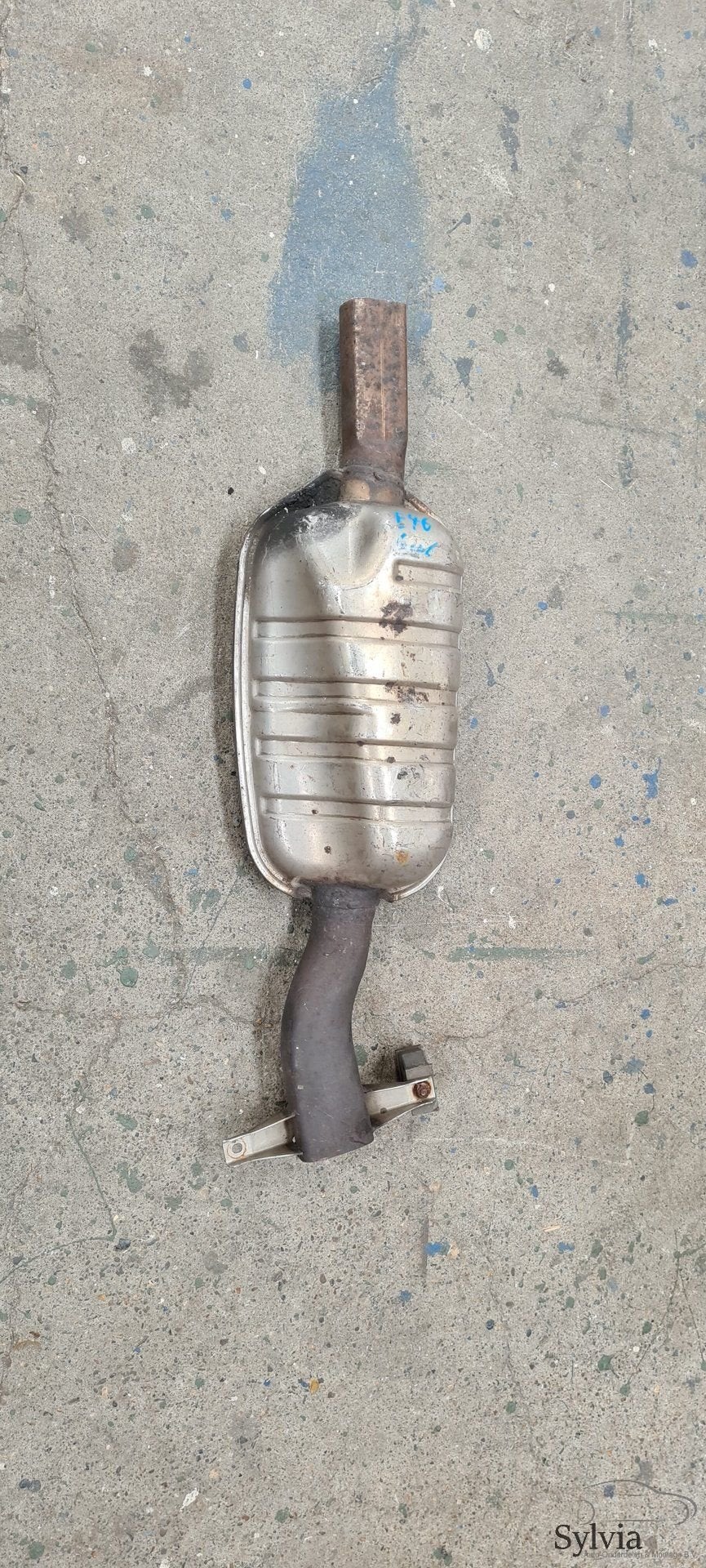 Uitlaat middendemper BMW 3 serie E46 M52 1714886, Auto-onderdelen, Uitlaatsystemen, Gebruikt, -, -, Ophalen of Verzenden