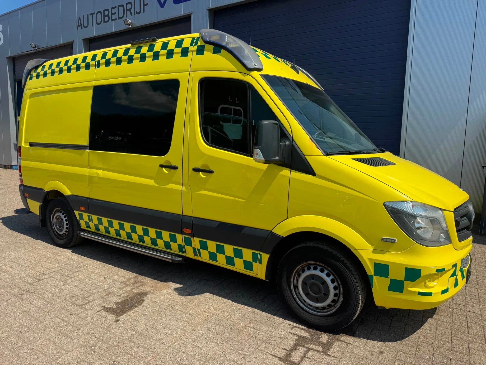 Mercedes-Benz Sprinter 316 *AUTOMATIC-AIRCO* (bj 2015), Autos, Achat, Entreprise, Jaune, Automatique