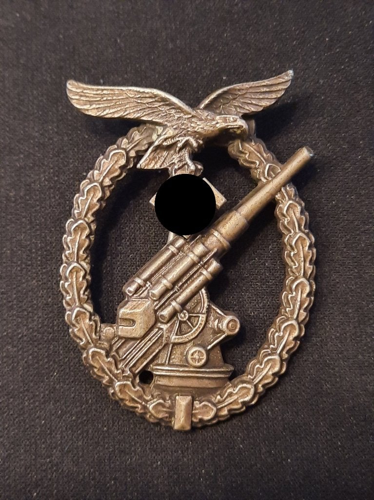 Duits Kenteken WOII Luftwaffe, Collections, Envoi, Armée de l'air, Ruban, Médaille ou Ailes