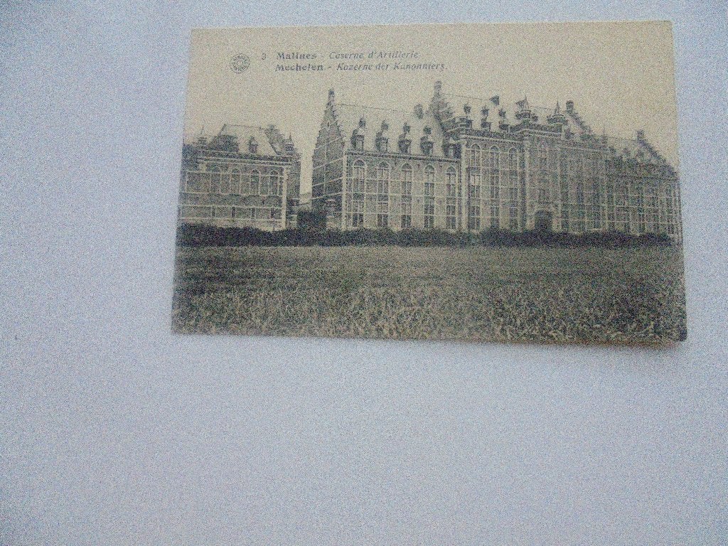 mechelen- kazerne der kanonniers, Verzamelen, Verzenden, 1920 tot 1940, Gelopen, Antwerpen