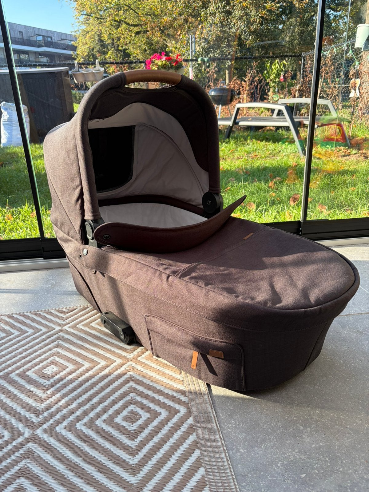 Nio Mutsy kinderwagen met reiswieg, Zo goed als nieuw, Met reiswieg, Mutsy, Ophalen