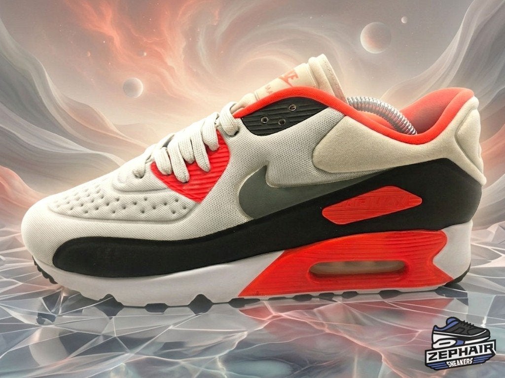 Nike Air Max 90 Ultra 'Infrared' EU44 2016, Kleding | Heren, Schoenen, Wit, Nike, Ophalen of Verzenden, Sneakers