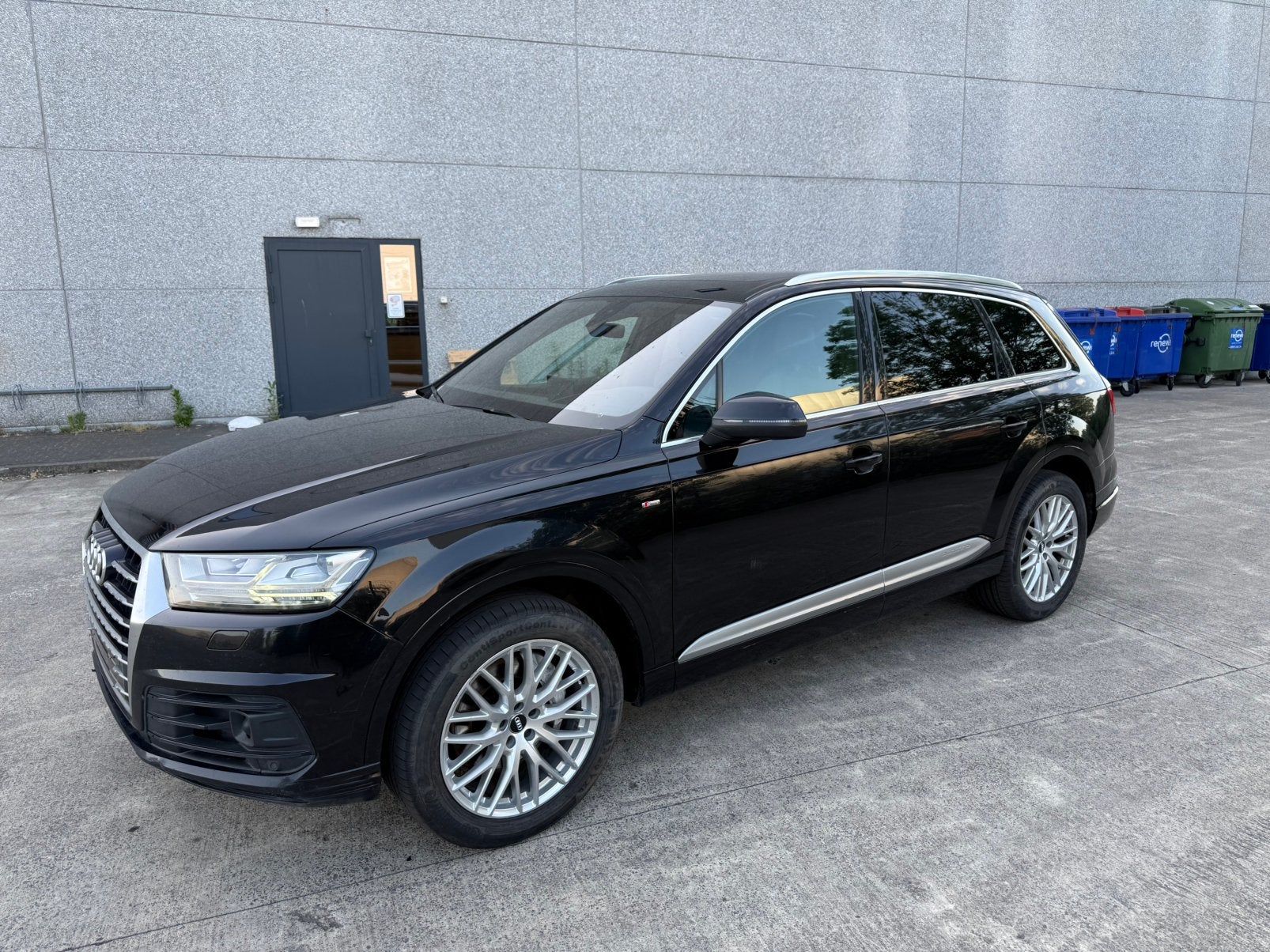 Audi Q7 , 3.0 Diesel , Automaat , 2019 , 424.000 KM , 7-ZIT, Auto's, Audi, Automaat, Zwart, Leder, Bedrijf